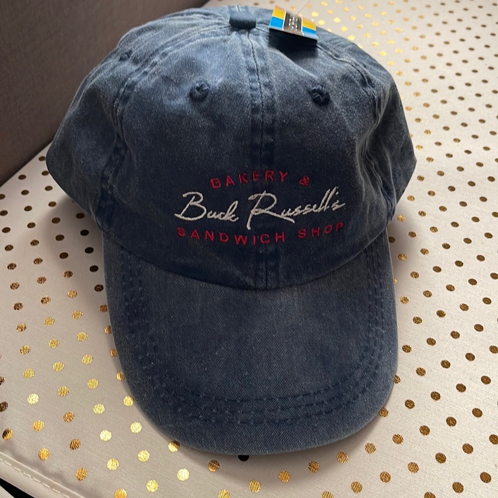 Buck Russell’s Bakery & Sandwich Shop Cap Hat. New with tags. Uncle Buck movie